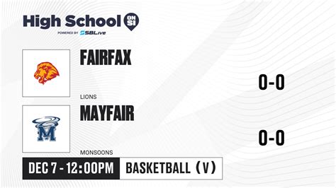 Mayfair Basketball Schedule .